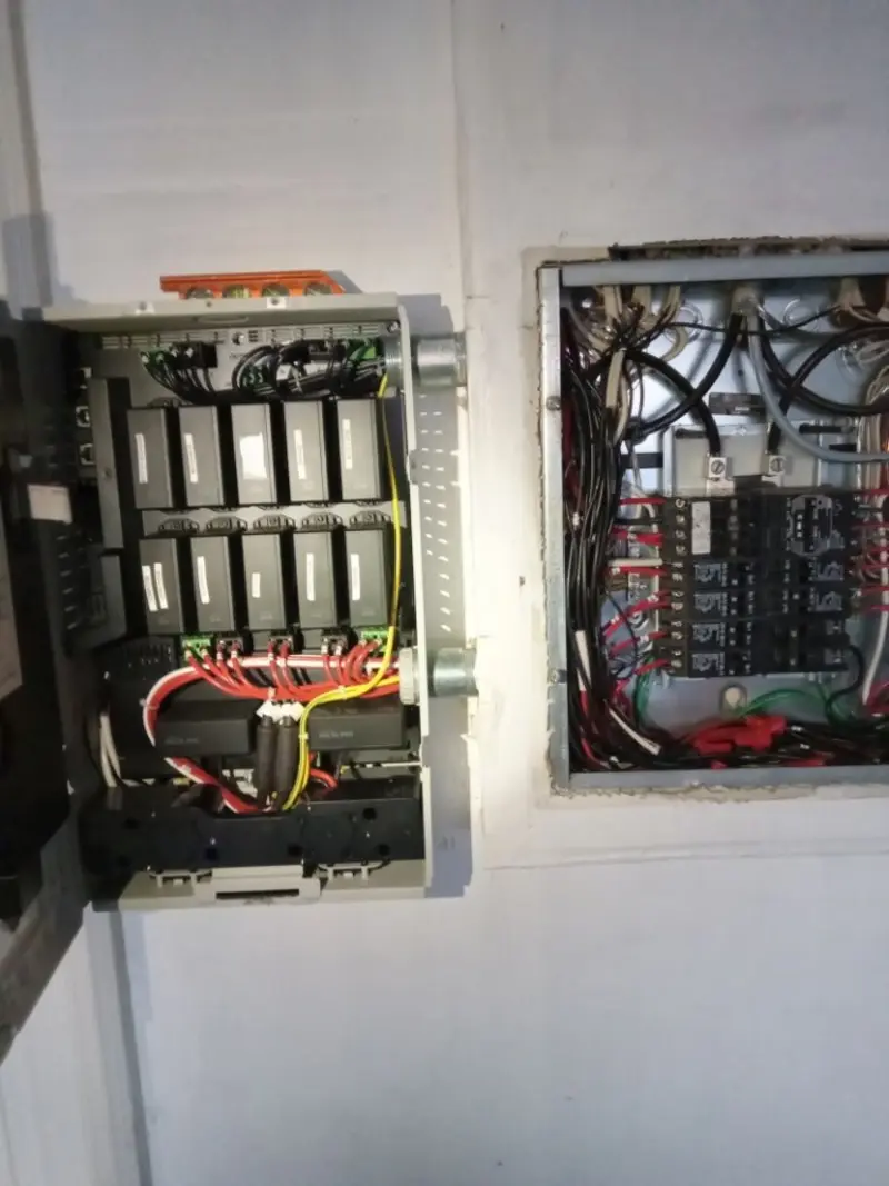 Electrical panel upgrade completed for Ring Doorbell Installation in Lake Mary